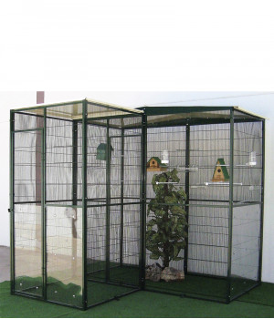 3sqm garden aviary with...