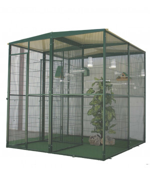 4sqm garden aviary with...