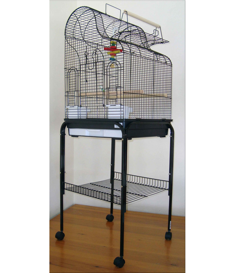 Set cage et support pour oiseaux Palacio