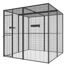 4 sqm parrot garden aviary...