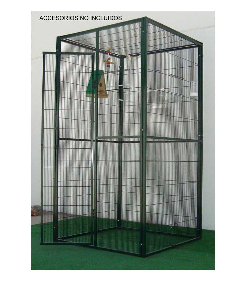 Cage à Oiseaux sur Pied Photophore Intérieur ou Extérieur Volière