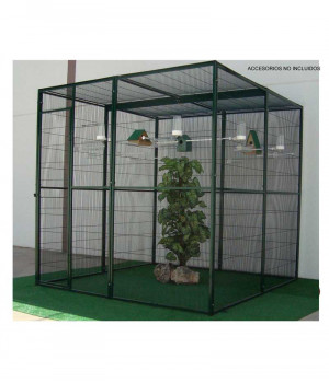 4 sqm indoor aviary with...